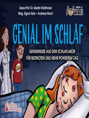 cover image of Genial im Schlaf--Geheimnisse aus dem Schlaflabor für Bestnoten und mehr Power am Tag